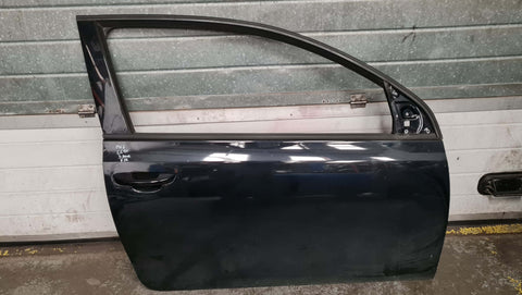 VW GOLF MK6 FRONT RIGHT SIDE BARE DOOR PANEL BLACK LC9X
