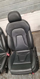 AUDI A5 S LINE FRONT BLACK INTERIOR ELECTRIC LEATHER HEATING SEATS