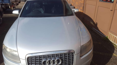 AUDI A6 C6 COMPLETE BONNET IN SILVER LY7W - RM PARTS