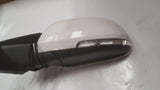 SKODA SUPERB MK2 FRONT LEFT WING MIRROR IN WHITE 1026 - RM PARTS