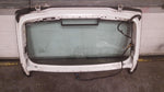 SKODA SUPERB MK2 TOP HALF BOOT LID TAILGATE WITH GLASS IN WHITE 1026