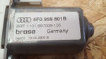 AUDI A6 C6 FRONT LEFT SIDE DOOR WINDOW MOTOR 4F0959801B