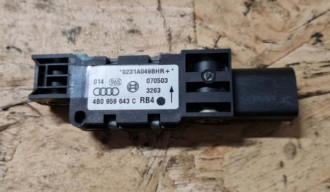 AUDI A6 C5 SRS AIRBAG CRASH SENSOR 4B0959643C