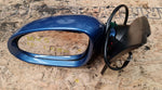 VW GOLF MK5 LEFT SIDE WING MIRROR BLUE LC5G