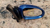 VW GOLF MK5 RIGHT SIDE WING MIRROR BLUE LC5G