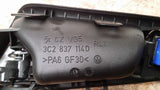 VW PASSAT B6 3C FRONT RIGHT SIDE INTERIOR DOOR HANDLE 3C2837114D