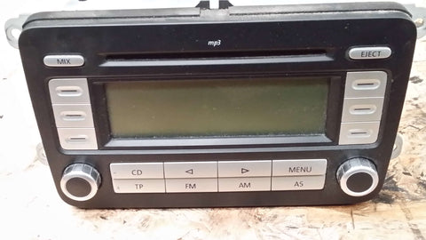 VW PASSAT B6 3C RADIO CD PLAYER  MP3 RCD 300 1K0035186AD