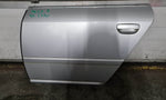 AUDI A6 C5 REAR LEFT BARE PANEL DOOR SILVER LY7W