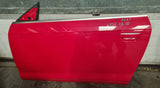 AUDI A3 8P7 CONVERTIBLE LEFT DOOR PANEL RED LY3J