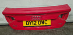 AUDI A3 8P7 CONVERTIBLE BOOT LID PANEL RED LY3J