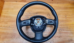 AUDI A3 8P7 BLACK LEATHER STEERING WHEEL 8R0419091F