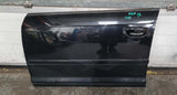 AUDI A3 8P FRONT LEFT SIDE DOOR PANEL BLACK LZ9Y