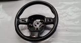 AUDI A5 8F BLACK LEATHER STEERING WHEEL 8P0419091DT