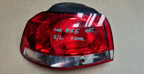 VW GOLF MK6 REAR LEFT SIDE OUTER LIGHT 5K0945095E