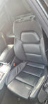 AUDI A6 C6 INTERIOR LEATHER SEATS BLACK HEATING CARD DOOR