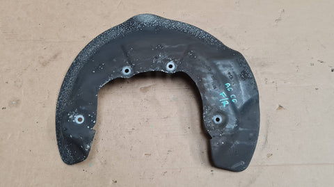 AUDI A6 C6 FRONT RIGHT SIDE BRAKE DISC PROTECTION PLATE 4F0615312A
