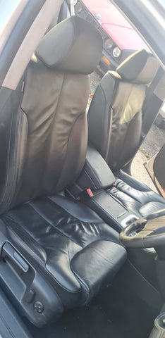 VW PASSAT B6 3C SALOON INTERIOR BLACK LEATHER HEATET SEATS
