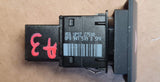 AUDI A3 8P HAZARD WARNING LIGHT SWITCH 8P0941509D