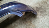 SEAT LEON 1P REAR BUMPER IN BLUE LS5S