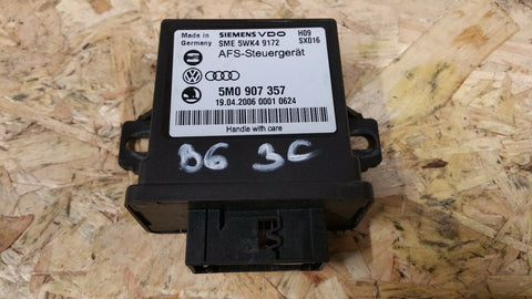 VW PASSAT B6 3C AFS LIGHT CONTROL MODULE 5M0907357