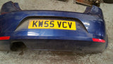 SEAT LEON 1P REAR BUMPER IN BLUE LS5S