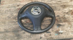 AUDI A3 8P BLACK LEATHER STEERING WHEEL 8P0419091BD