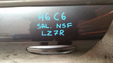 AUDI A6 C6 FRONT LEFT SIDE BARE PANEL DOOR IN BLUE LZ7R