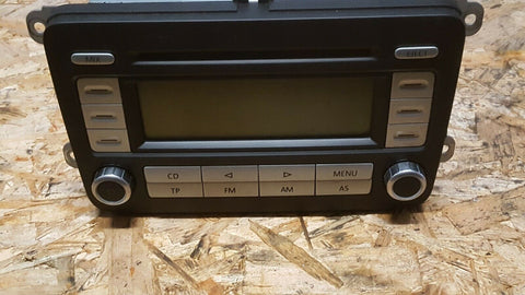 VW PASSAT B6 3C RADIO CD PLAYER  RCD 300 1K0035186T WITHOUT CODE