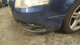 AUDI A4 B7 S LINE COMPLETE FRONT BUMPER IN BLUE LZ5C