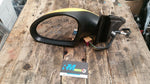 SEAT IBIZA MK4 FRONT LEFT SIDE ELECTRIC WING MIRROR IN YELLOW LS1A