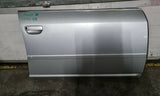 AUDI A6 C5 FRONT RIGHT SIDE BARE PANEL DOOR SILVER LY7W