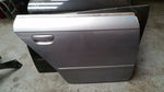 AUDI A4 B7 REAR RIGHT SIDE BARE PANEL DOOR IN SILVER LY7H